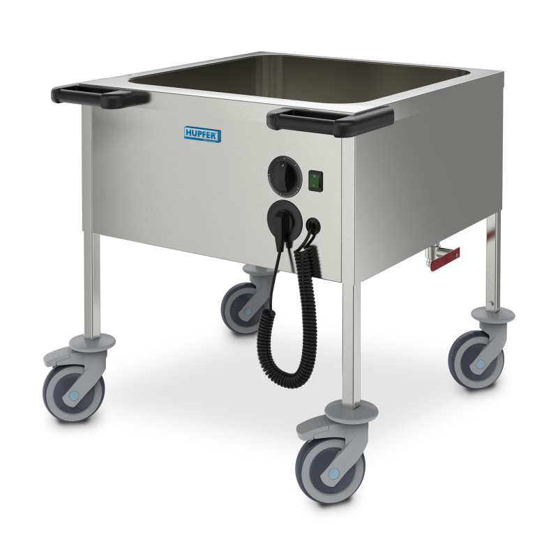 Pre-Soak Heated Cutlery Trolley